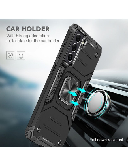 Coque NITRO pour SAMSUNG S24 ULTRA noir