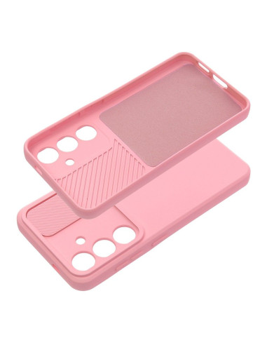 Coque SLIDE pour SAMSUNG S24 rose vif