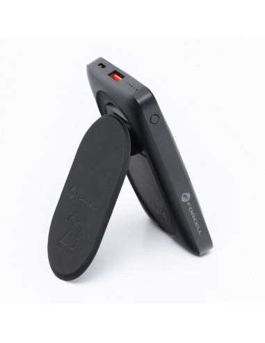 FORCELL F-ENERGY F10K2 MagStand powerbank compatible avec MagSafe PD QC3.0 5A 20W 10 000 mAh noir