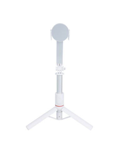 Kit / support selfie avec télécommande trépied bluetooth compatible avec MagSafe SSTR-C09 blanc