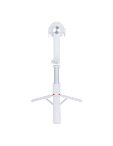 Kit / support selfie avec télécommande trépied bluetooth compatible avec MagSafe SSTR-C09 blanc