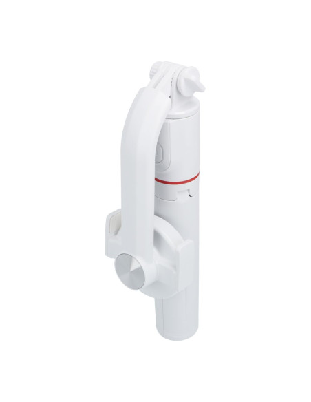 Kit / support selfie avec télécommande trépied bluetooth compatible avec MagSafe SSTR-C09 blanc