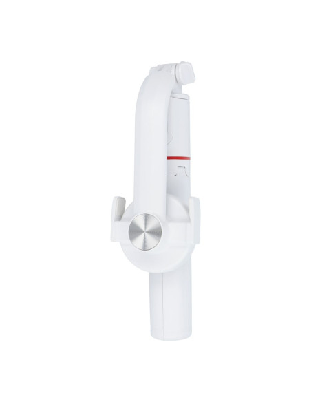 Kit / support selfie avec télécommande trépied bluetooth compatible avec MagSafe SSTR-C09 blanc