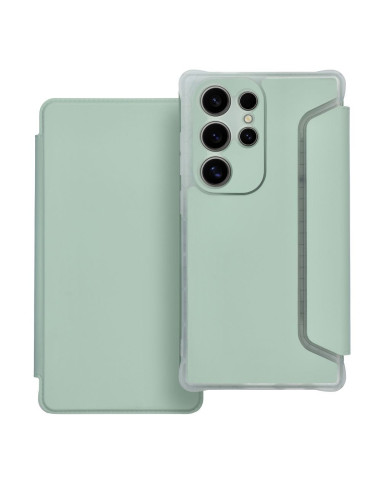 Étui pour livre de PIANO pour SAMSUNG S24 Vert ultra clair