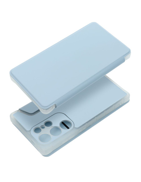 Étui pour livre de PIANO pour SAMSUNG S24 Bleu ultra clair