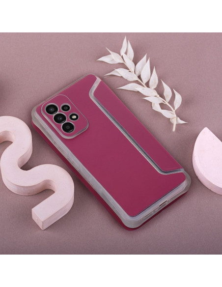 PIANO Etui pour SAMSUNG S24 magenta