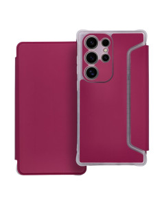 PIANO Etui à livres pour SAMSUNG S24 Ultra magenta