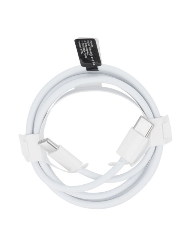 Câble Type C vers Type C 3.0 PD 30W HD26 BOX blanc 1 mètre