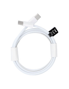 Câble Type C vers Type C 3.0 PD 30W HD26 BOX blanc 2 mètres