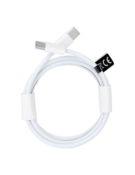 Câble Type C vers Type C 3.0 PD 30W HD26 BOX blanc 2 mètres
