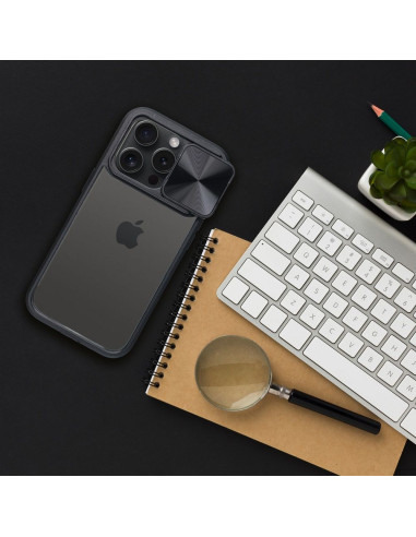Coque SLIDER pour IPHONE 14 Pro Max noir