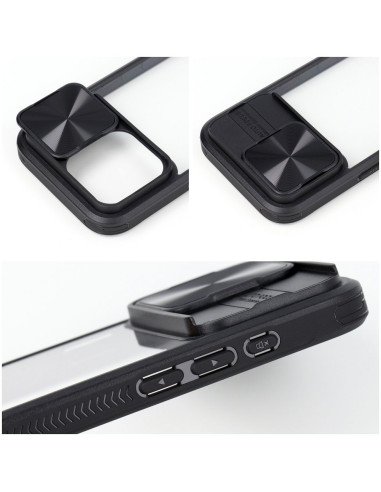 Coque SLIDER pour IPHONE 14 Pro Max noir