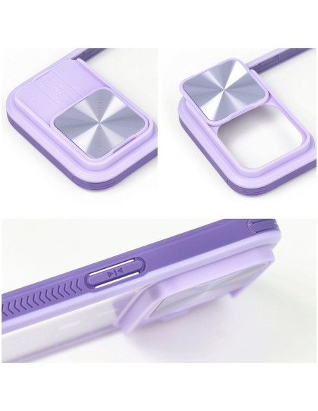 Coque SLIDER pour IPHONE 14 violet
