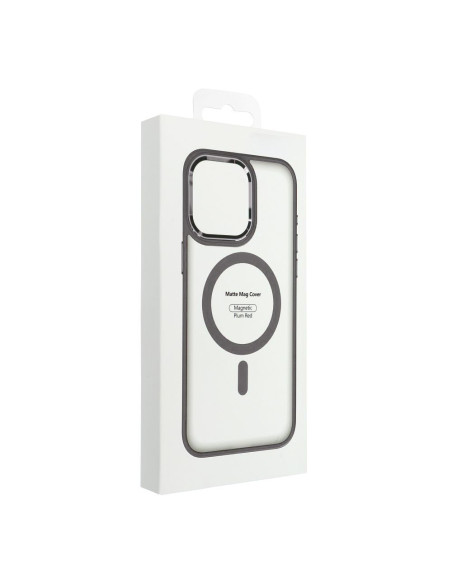 Coque MAG COVER MATTE compatible avec MagSafe pour IPHONE 15 Pro titane