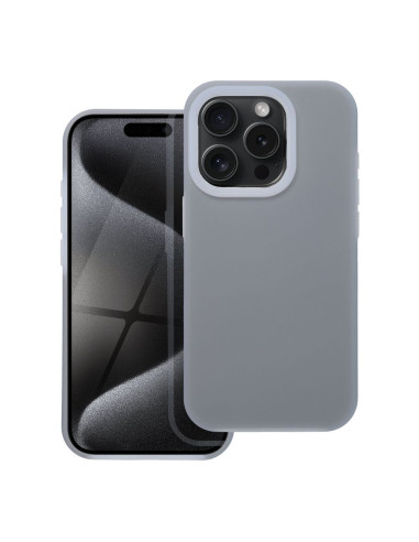 Coque CANDY pour IPHONE 15 gris