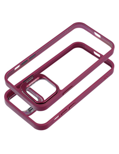 BRACKET Coque pour IPHONE 12 Pro violet foncé