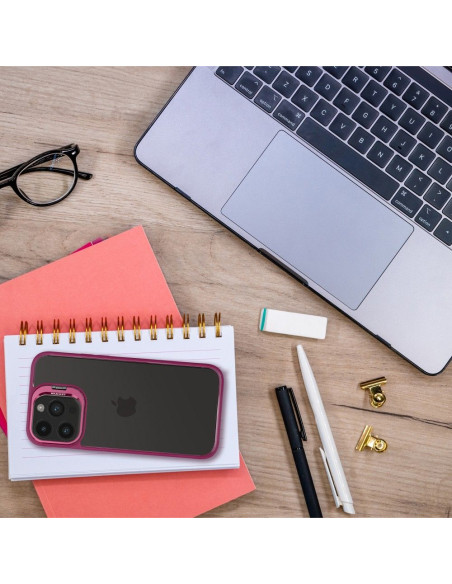 BRACKET Coque pour IPHONE 12 Pro violet foncé
