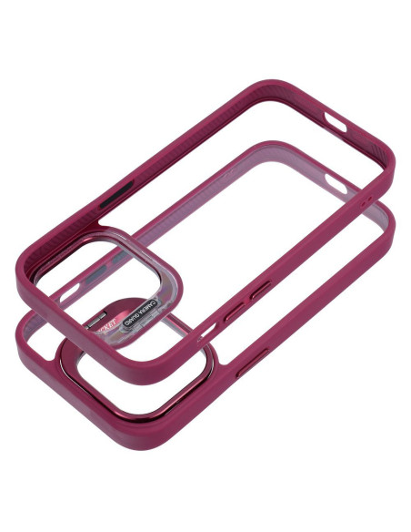 BRACKET Coque pour IPHONE 15 Pro violet foncé
