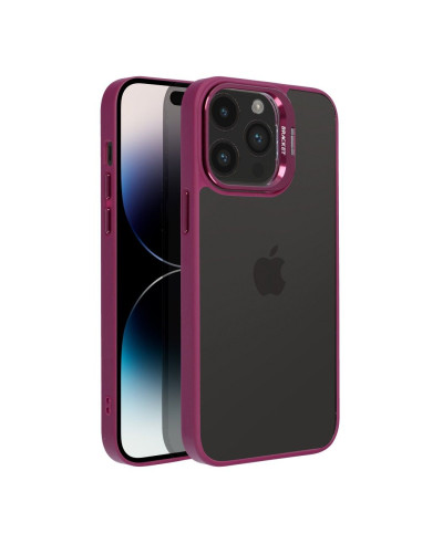 BRACKET Coque pour IPHONE 15 Pro violet foncé
