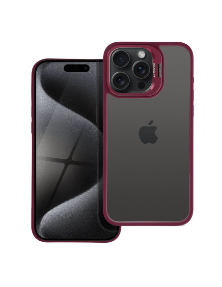 Coque BRACKET pour IPHONE 15 Pro Max violet foncé