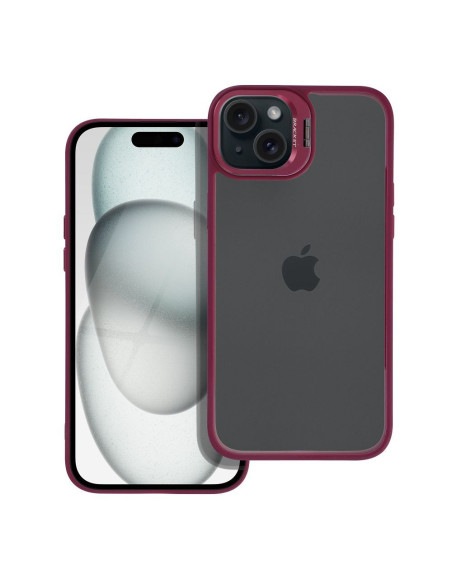 BRACKET Coque pour IPHONE 15 Plus violet foncé