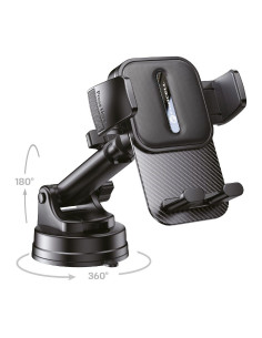 FORCELL F-Grip Guardian Support voiture pour pare-brise/planche noir 2