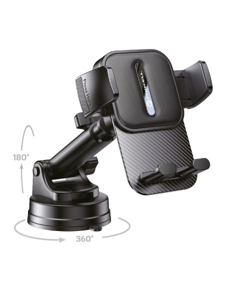 FORCELL F-Grip Guardian Support voiture pour pare-brise/planche noir