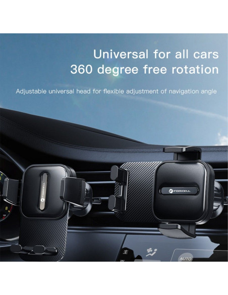 FORCELL F-Grip GuardianAV support voiture pour grille noir