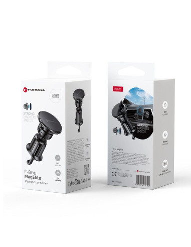 FORCELL F-Grip MagElite support voiture magnétique noir