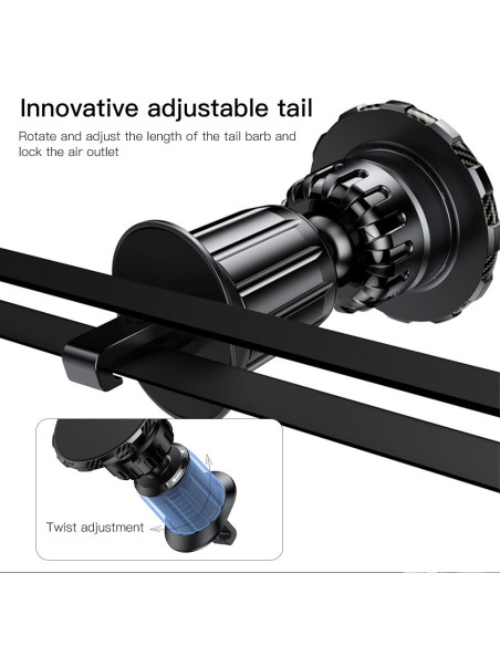 FORCELL F-Grip MagElite support voiture magnétique noir