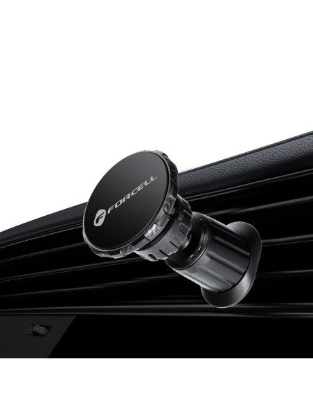 FORCELL F-Grip MagLuxe Support voiture magnétique pour pare-brise/planche/grille noir