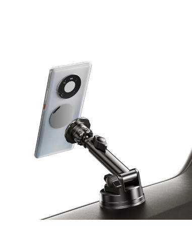 FORCELL F-Grip Excelence Support voiture magnétique pour pare-brise/planche/grille noir