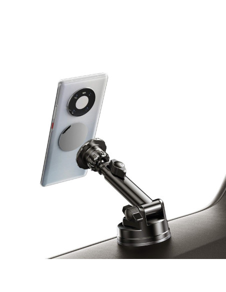 FORCELL F-Grip Excelence Support voiture magnétique pour pare-brise/planche/grille noir