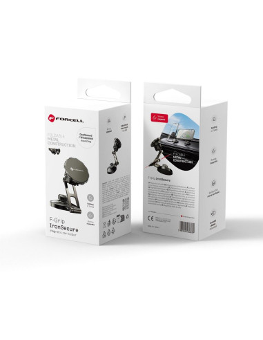 FORCELL F-Grip IronSecure Support voiture magnétique pour pare-brise/tableau noir