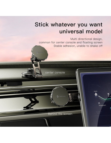 FORCELL F-Grip IronSecure Support voiture magnétique pour pare-brise/tableau noir