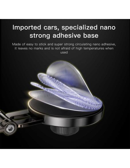 FORCELL F-Grip IronSecure Support voiture magnétique pour pare-brise/tableau noir