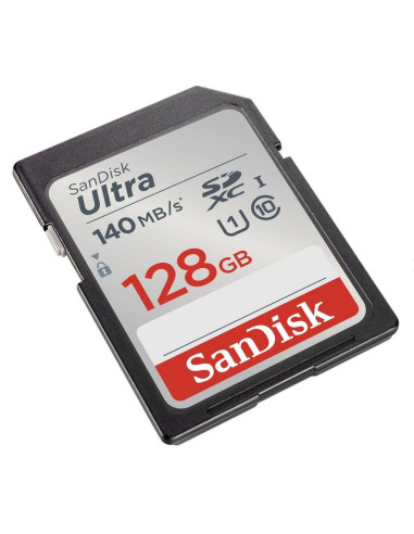 Carte mémoire SANDISK ULTRA SDXC 128GB 140MB/s