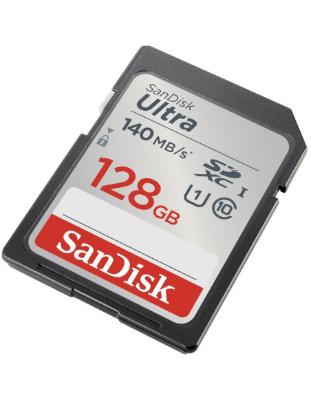 Carte mémoire SANDISK ULTRA SDXC 128GB 140MB/s