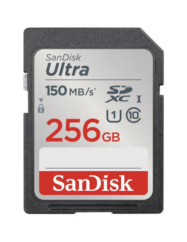 Carte mémoire SANDISK ULTRA SDXC 256GB 150MB/s