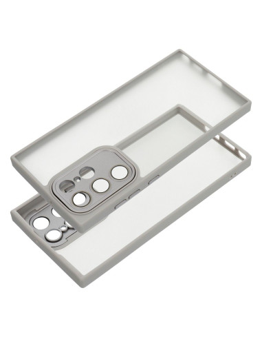 VARIETE Coque pour SAMSUNG S22 Ultra acier