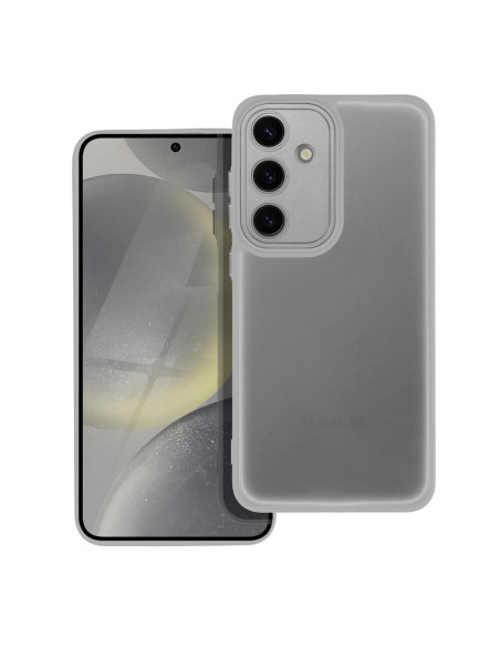 Coque VARIETE pour SAMSUNG S24 acier