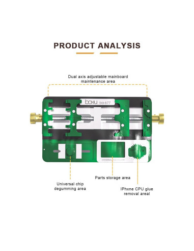 PCB holder BAKU BA-677