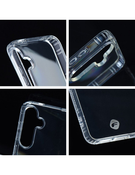 FORCELL F-PROTECT Coque longue durée pour SAMSUNG S24 Plus transparent