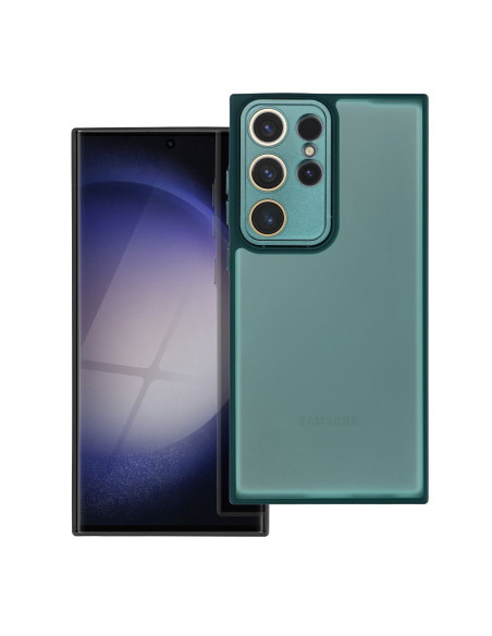 VARIETE Coque pour SAMSUNG S23 Ultra vert foncé