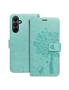 Etui MEZZO Book pour SAMSUNG A15 4G / A15 5G arbre vert