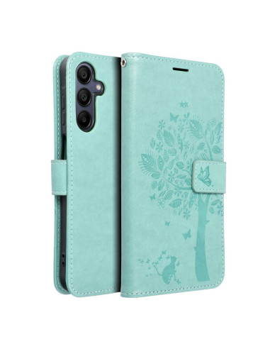 Etui MEZZO Book pour SAMSUNG A15 4G / A15 5G arbre vert