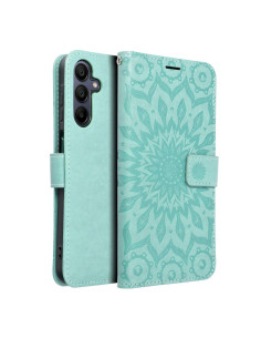 Etui MEZZO Book pour SAMSUNG A15 4G / A15 5G mandala vert 2