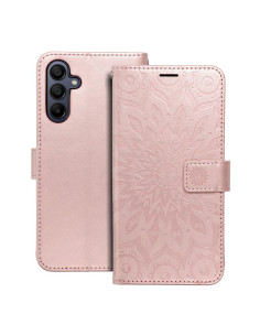 Etui MEZZO Book pour SAMSUNG A15 4G / A15 5G mandala or rose