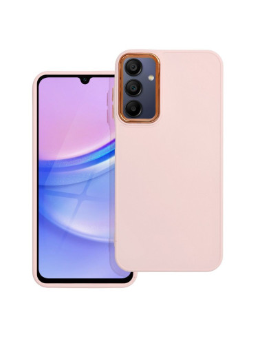Coque pour SAMSUNG A15 4G / A15 5G rose poudré