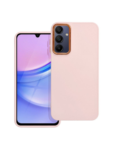 Coque pour SAMSUNG A15 4G / A15 5G rose poudré